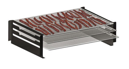 Camp Chef 24-in Pellet Grill Jerky 3-Pack Plated Steel Multi-Purpose Rack PGJERKY