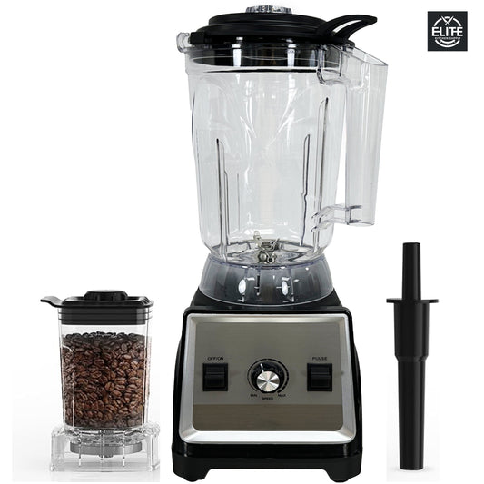 4L Blenders for Kitchen with 2000W Motor, 135 Oz. Large Capacity, 2-in-1 Blender & Grinder Combo, BPA-Free Countertop Professional Blender for Smoothies, Ice Crush, Frozen Drinks, NSF