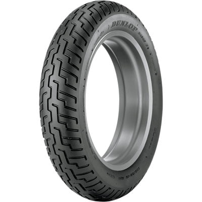 100/90-18 (56H) Dunlop D404 Front Motorcycle Tire Black Wall for BMW R1200CL 2003