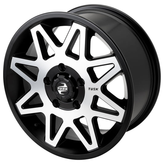 5/114.3 (5/4.5) Tusk Tintic Wheel 15x7 6.0 + 1.0 Machined/Black