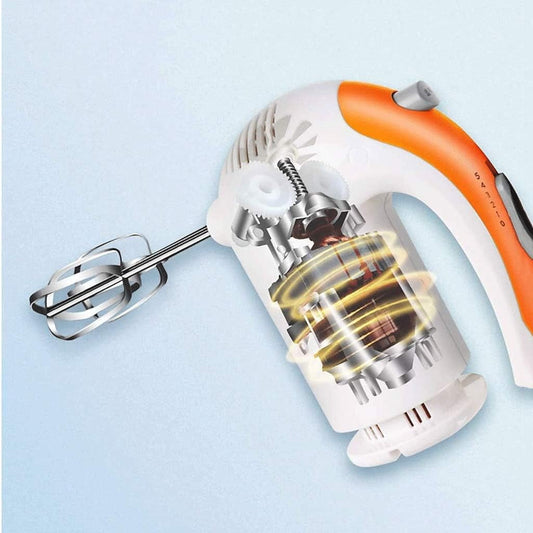 5 Speed Hand Mixer Electric,Power Kitchen Hand Mixers Stainless Steel Attachments and Storage Case This milk foam maker is a perfect gift not only for yourself, but also for your friends and family a