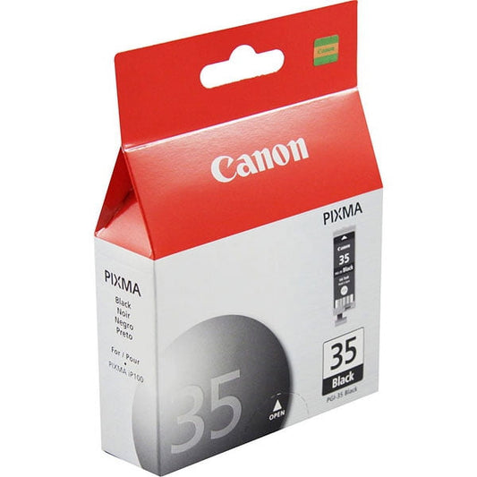 5 X Canon PGI-35 Black Ink Cartridge (1509B002) for Canon PIXMA IP100