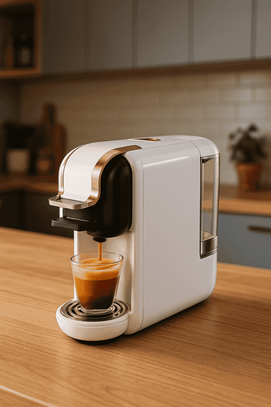 Ink Craft 5-in-1 Multi-Capsule Coffee Maker, 20 Bar Pressure, Hot & Cold Brew, Espresso Cappuccino Latte Machine