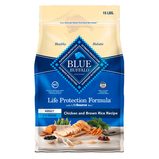 Blue Buffalo® Life Protection Formula&trade; Adult Dry Dog Food - Chicken & Brown Rice 15 Lb