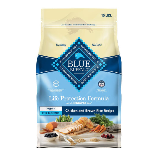 Blue Buffalo® Life Protection Formula&trade; Puppy Dry Dog Food - Chicken & Brown Rice 15 Lb
