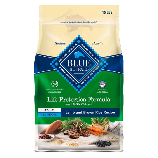 Blue Buffalo® Life Protection Formula&trade; Adult Dry Dog Food - Lamb & Brown Rice 24 Lb