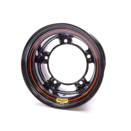 50SR65 15 x 10 in. Wide 5 Black Spun Wheel