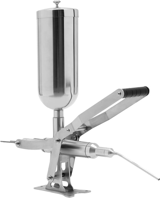 Manual Churros Filler 5L Spanish Churrera Maker Machine Donuts Dessert Latin Fruit Donut Makers Stainless Steel Chocolate Jam Filling Machine