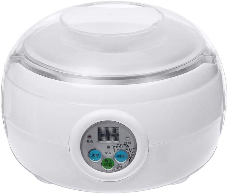 1.5L 15W White Electric Automatic Yogurt Maker Rice Wine Natto Cooking Container Yogurt Maker Kitchen Appliances