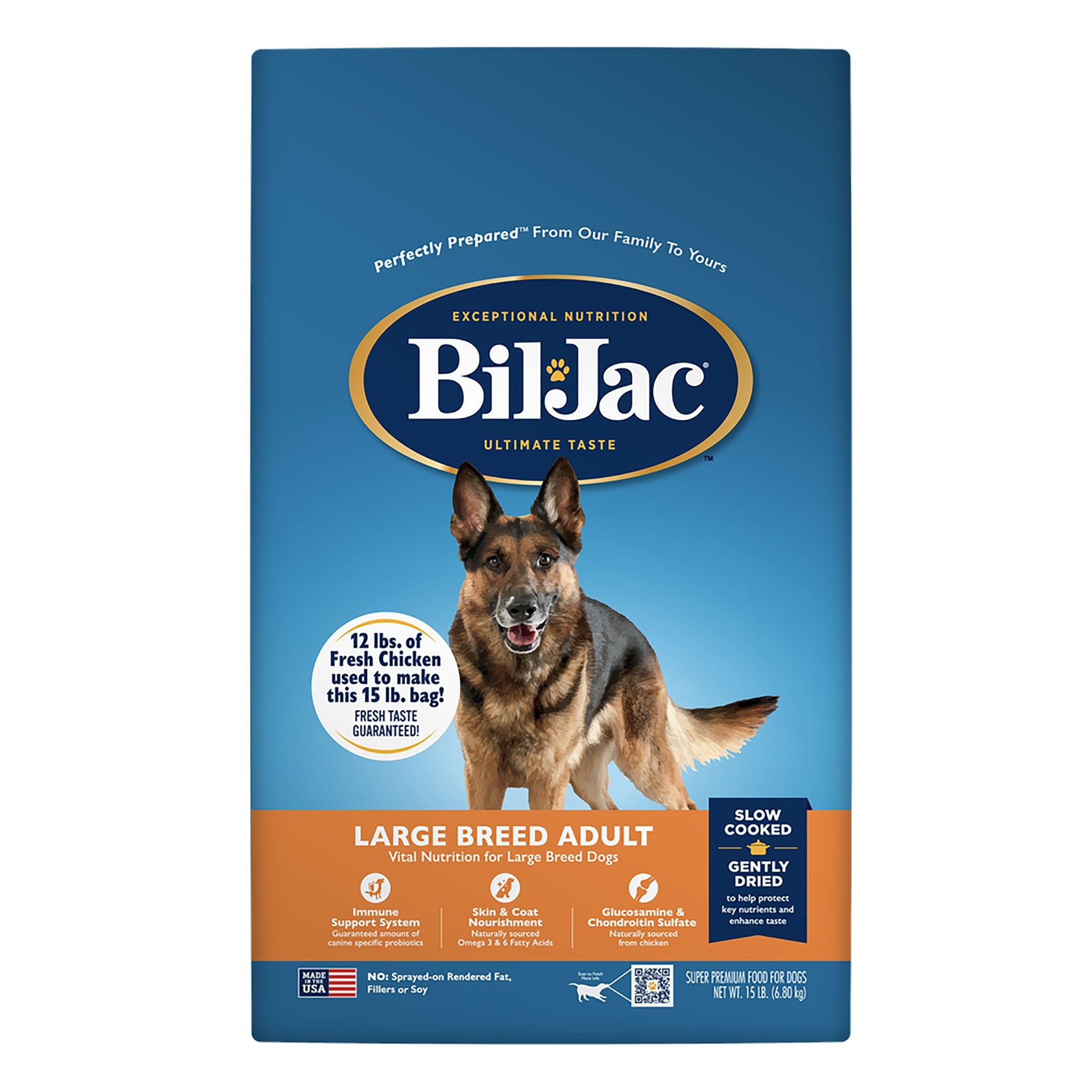Bil-Jac® Large Breed Adult Dry Dog Food - Chicken 30 Lb