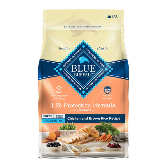Blue Buffalo® Life Protection Formula&trade; Large Breed Puppy Dry Dog Food - Chicken & Brown Rice 15 Lb