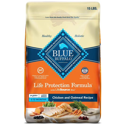 Blue Buffalo® Life Protection Formula&trade; Large Breed Puppy Dry Dog Food - Chicken & Brown Rice 34 Lb
