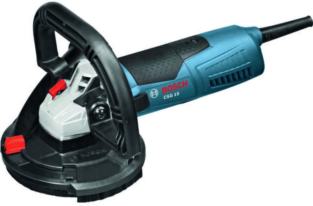 BOSCH CSG15 5 Inch Concrete Surfacing Grinder with Dedicated Dust Collection Shroud