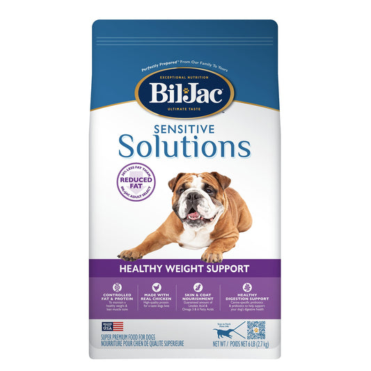Bil-Jac® Sensitive Solutions Healthy Weight Support Adult Dry Dog Food - Chicken 30 Lb