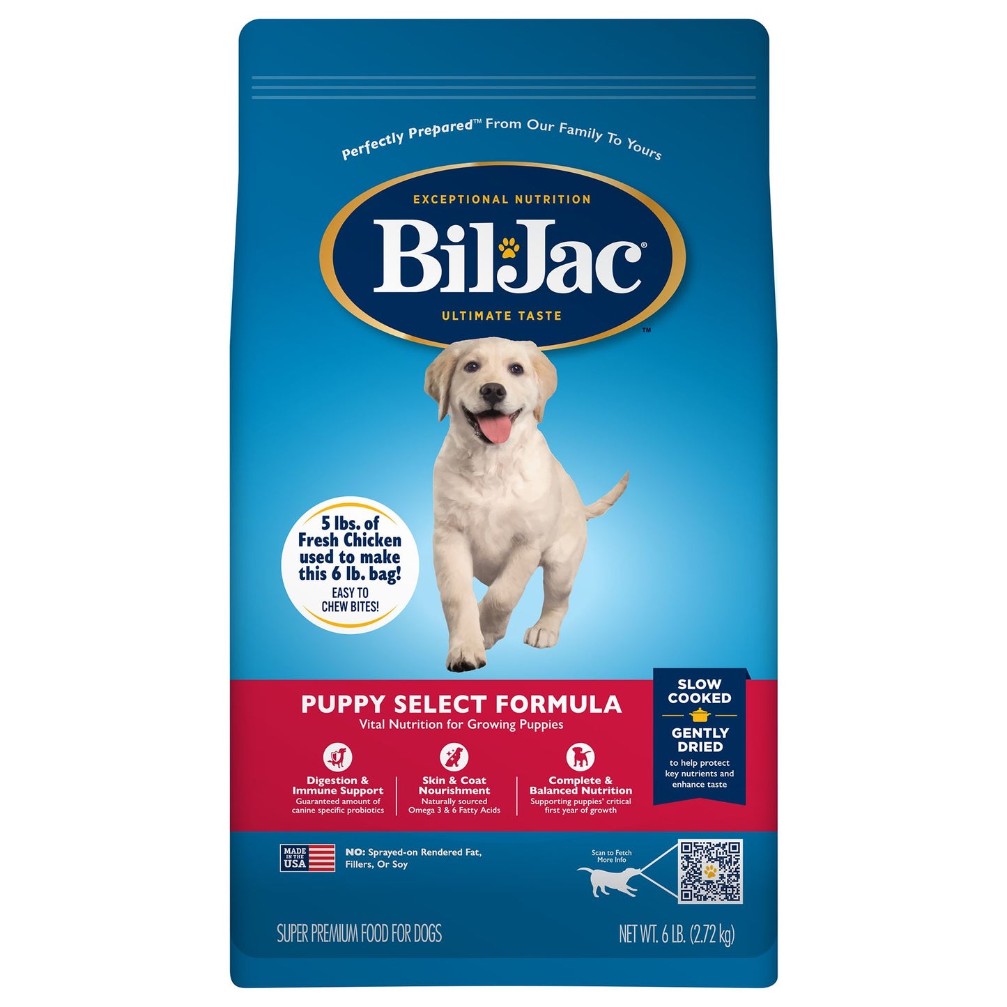 Bil-Jac® Puppy Select Formula Puppy Dry Dog Food - Chicken 30 Lb