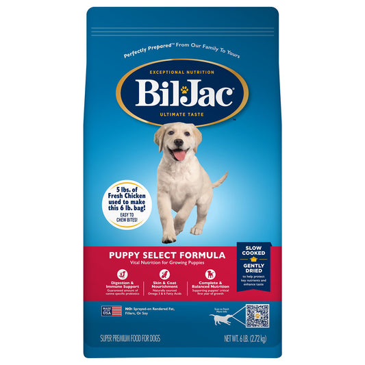 Bil-Jac® Puppy Select Formula Puppy Dry Dog Food - Chicken 30 Lb