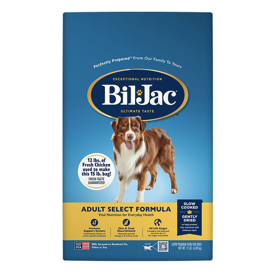 Bil-Jac® Select Adult Dog Food - Chicken 15 Lb