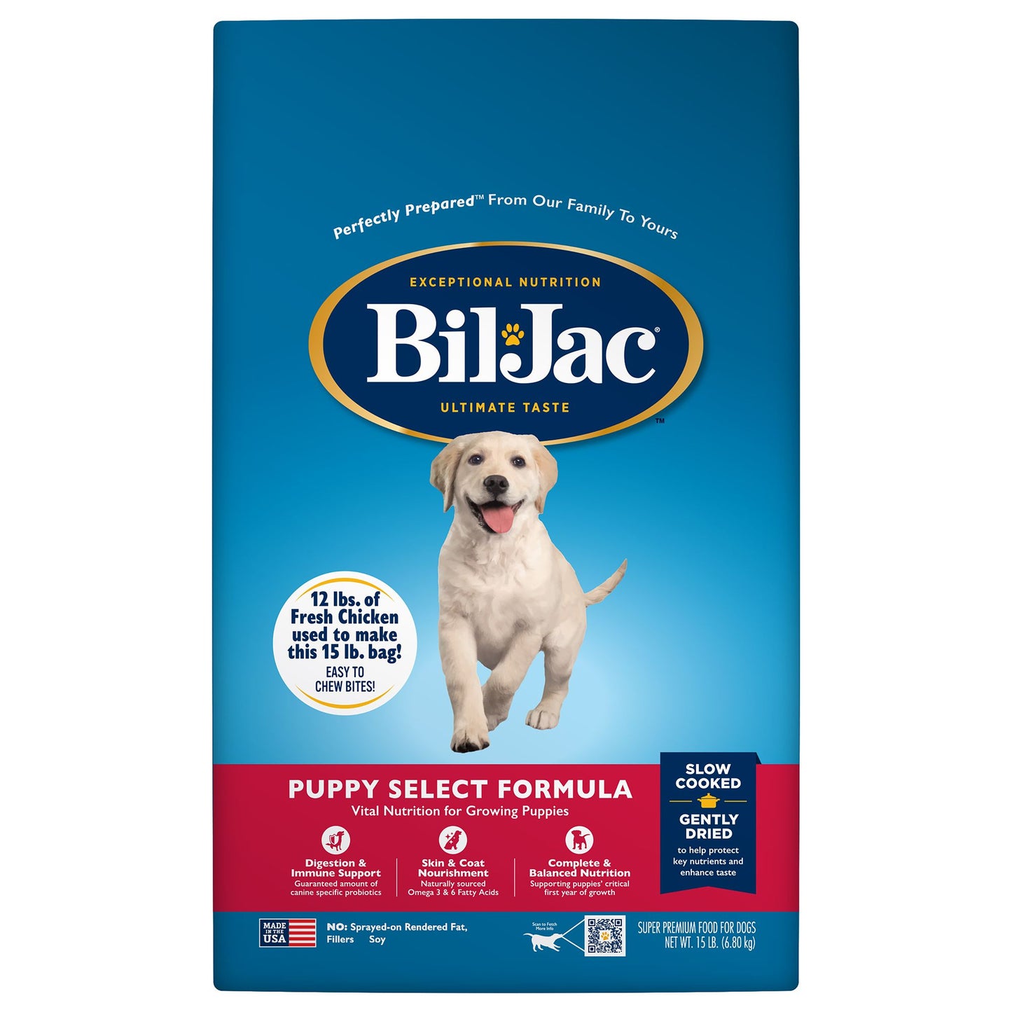 Bil-Jac® Puppy Select Formula Puppy Dry Dog Food - Chicken 15 Lb