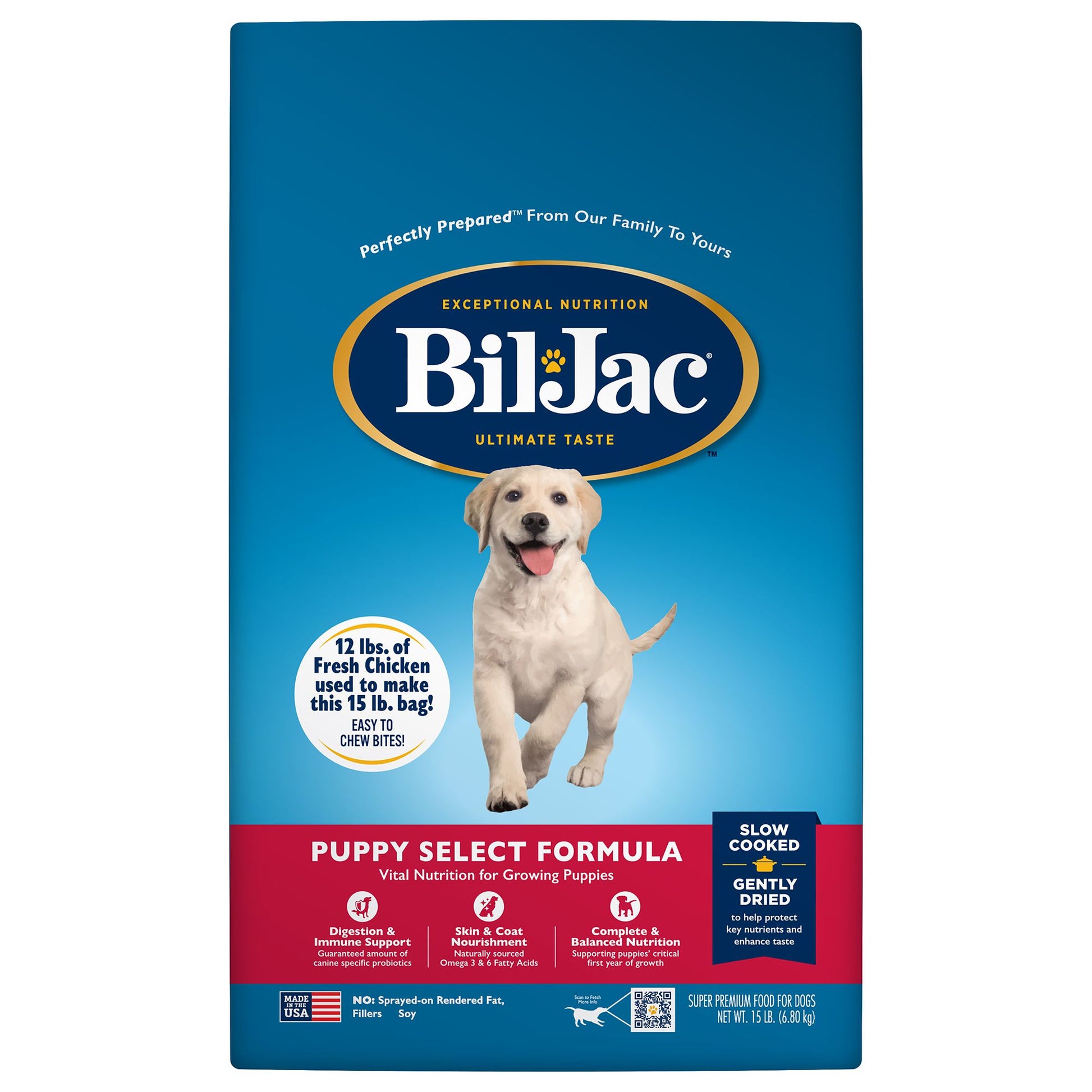 Bil-Jac® Puppy Select Formula Puppy Dry Dog Food - Chicken 15 Lb