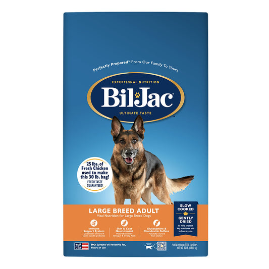Bil-Jac® Large Breed Adult Dry Dog Food - Chicken 15 Lb