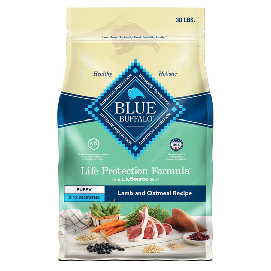 Blue Buffalo® Life Protection Formula&trade; Puppy Dry Dog Food - Lamb & Oatmeal 5 Lb
