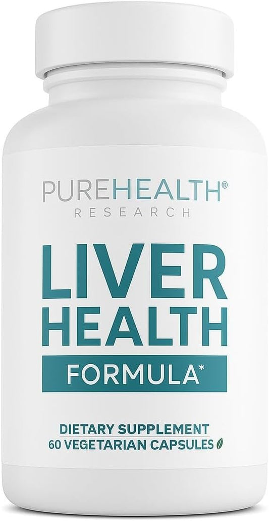 Liver Health \u2013 Liver Cleanse Detox & Repair with Artichoke Extract, Milk Thistle, Dandelion Root, Turmeric, Berberine to Healthy Liver Renew with 11 Natural Nutrients, 30 Days Supply