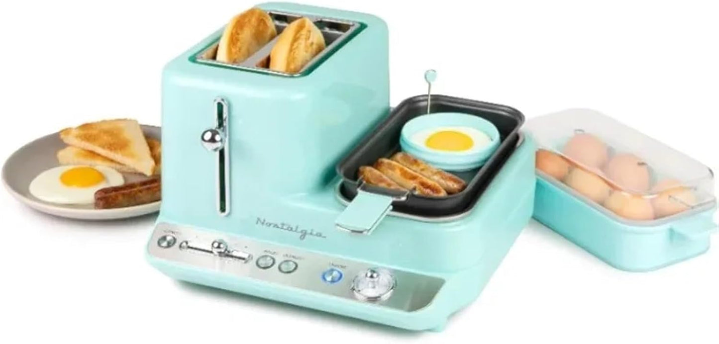 Breakfast machine Appliances Breakfast Station for the kitchen 3-in-1, bread machine toaster oven bread machine, Taygate9630