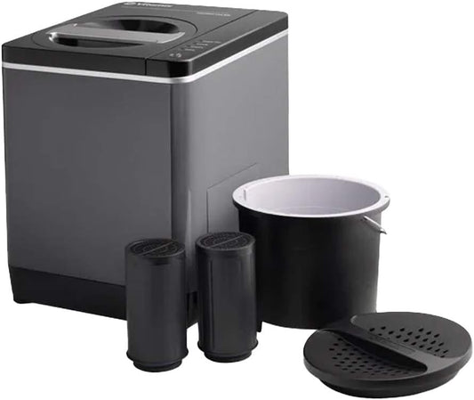 Vitamix FC-50 - Convenient Home Food Processor and Recycler - Kitchen Countertop Compost Bin Alternative - Electric Waste Disposer - Odorless Garbage Disposal - 2.5L Capacity