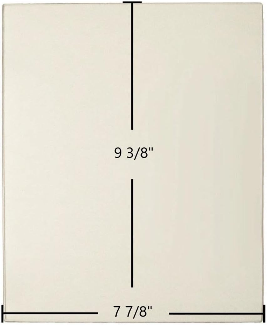 Morso Panther 2110, Squirrel C/H Ceramic Glass Panel – 7 7/8" x 9 3/8" (Part #790721)