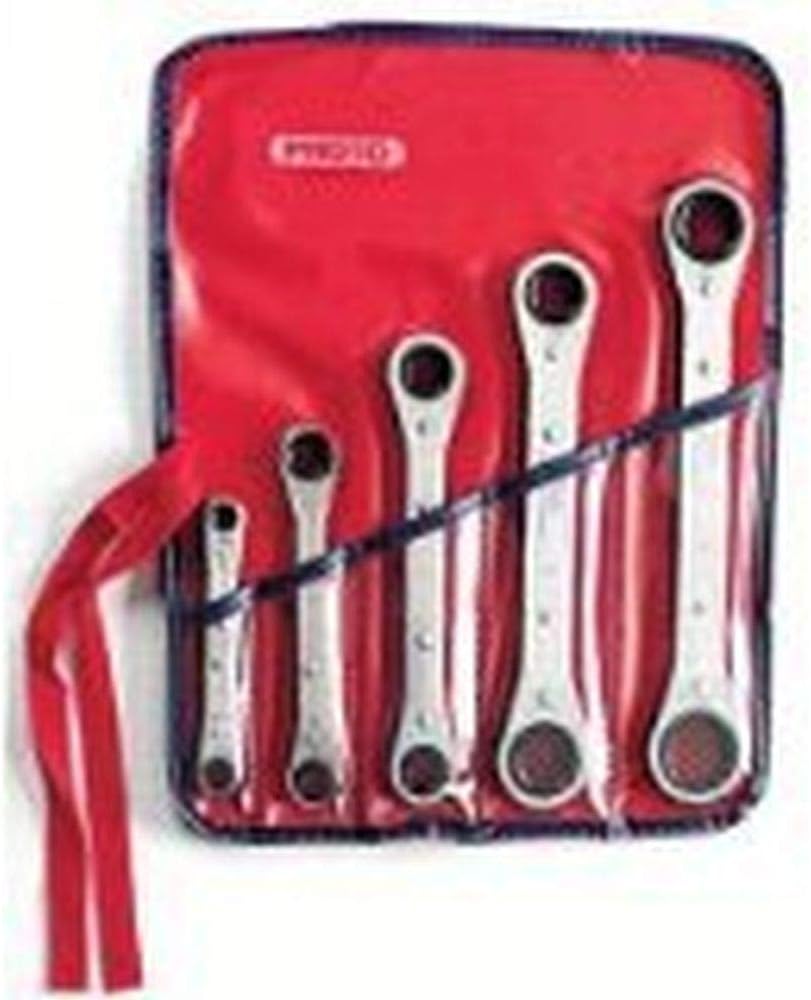 5 Piece Ratcheting Wrench Set 12 PT