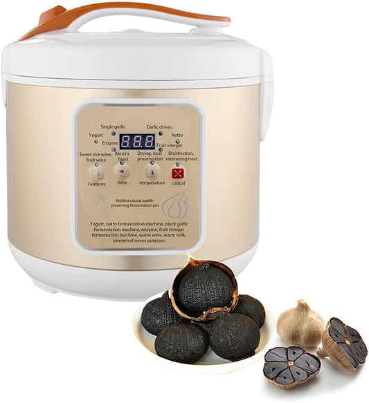 Household Multi-Function Black Garlic Fermentation Machine, 5L Black Garlic Fermentation Tank, Multi-Function Yogurt Machine, Intelligent Fermentation Machine, DIY Cooker/Kitchen Appliance