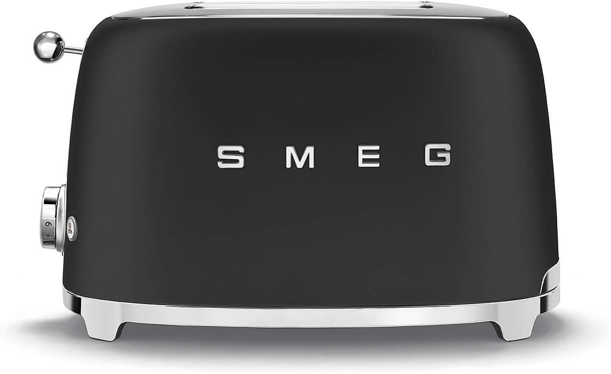 Smeg TSF01BLMEU 950 W Toaster - Black