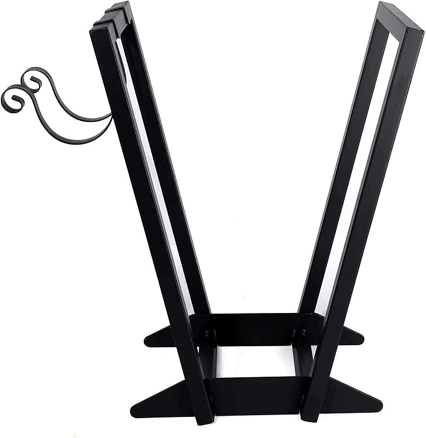 Portable Large Capacity Firewood Rack, Log Rack with Hooks, Outdoor Wood Rack for Firewood/Log/Lumber/Kindling