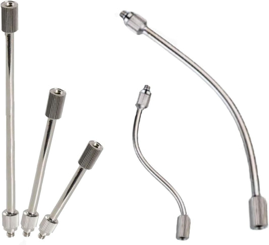 mister nozzles, Flexible Nozzle Extension, 3\/16" Mist Nozzles Pole(45cm\/(17.7Inch))