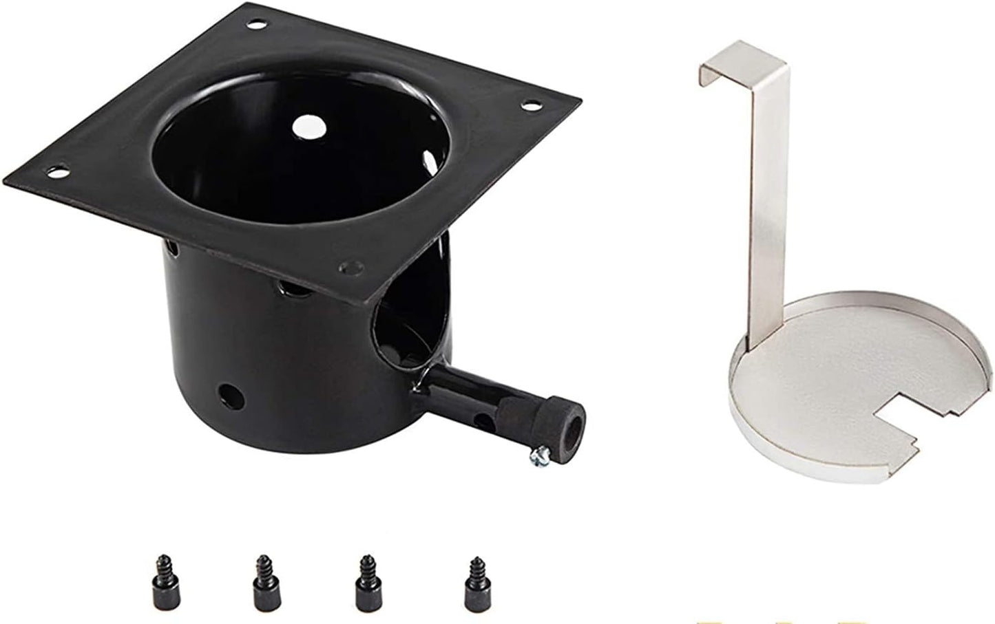 #US Fire Burn Pot Ash Ver Porcelain Steel for Traeger Pit Pellet Grills