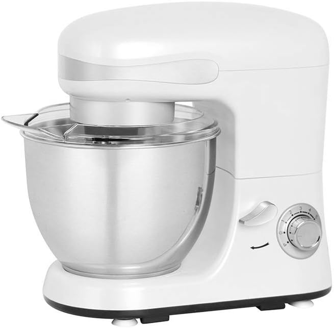 MaGiLL Egg Beater - Deluxe Electric Hand Mixer with Snap-On Storage Case, Beaters, Whisk, Bowl Rest, White fine