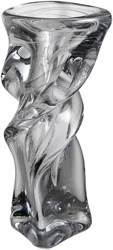 DHCZZRS774 Vases for Decor Home Minimalist Transparent Rotating Triangle Vase Creative Geometric Art Flower Appliance Decoration Restaurant Desktop Center Piece Floor Vase