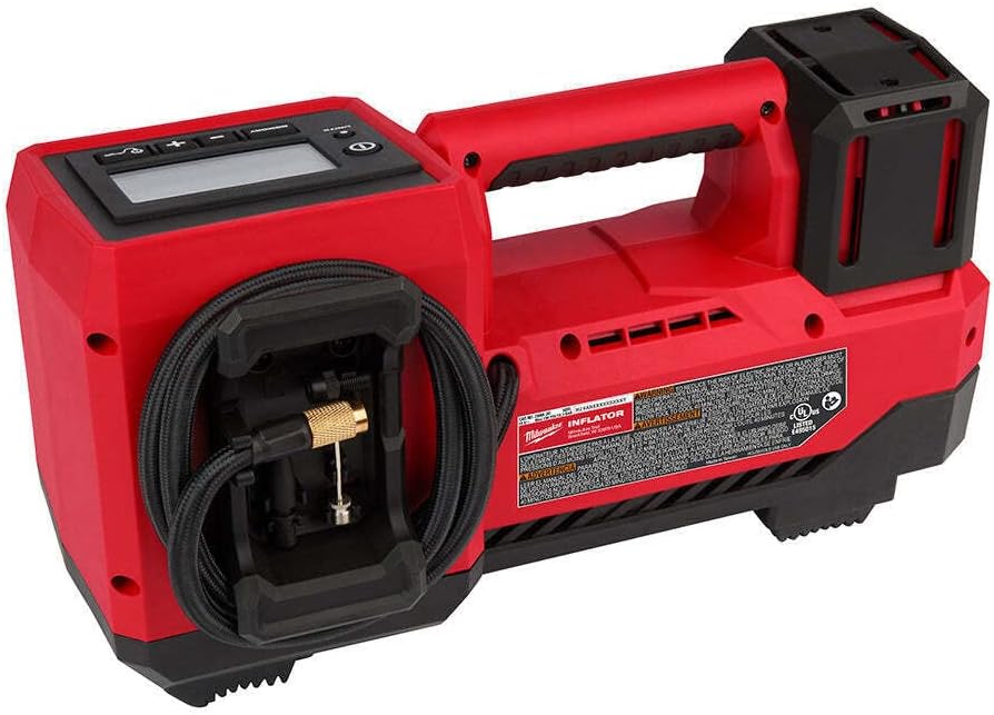 Air Compressors for Milwaukee 2848-20 M18 18V Cordless Li-Ion Inflator - Bare Tool