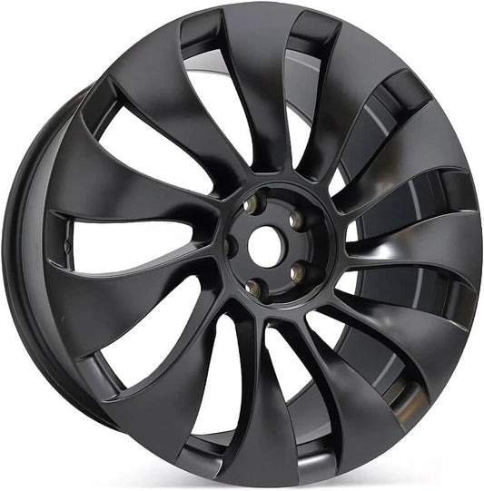 Symway 21" x 9.5" New 21inch Front Wheel Rim 118822600B Compatible with Tesla Model Y 2020-2023 Matte Black