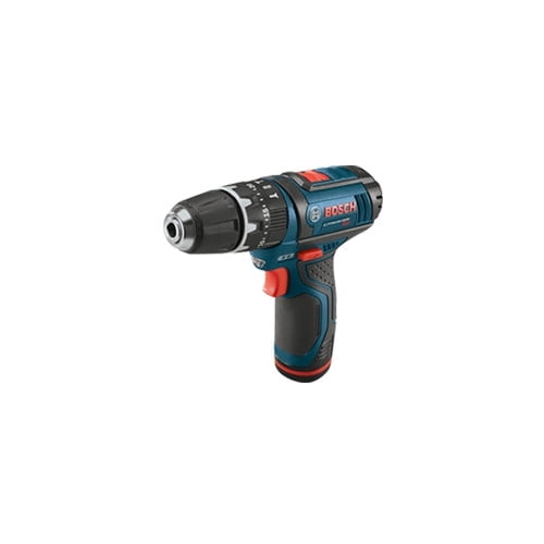 Restored Bosch PS130-2A-RT 12V Max Lithium-Ion Ultra Compact 3/8 in. Cordless Hammer Drill Kit (2 Ah) (Refurbished)