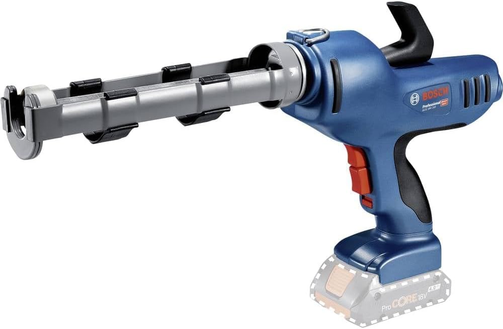 Bosch Professional 18V System GCG 18V-310 Cordless caulking Gun (Without Rechargeable Batteries and Charger, 3.5 kN Push Force, max. Capacity 310 ml, in Cardboard Box)