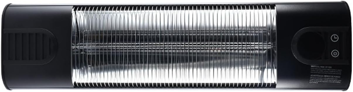 Wall-Mounted Electric Infrared Heater With Remote 24H Timer, Radiant Heating For Indoor\/Outdoor Use In Bedrooms, Garages, Porches(3000W)