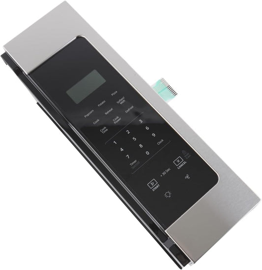 Whirlpool W11175576 W11306302 OEM Microwave Control Panel, Black