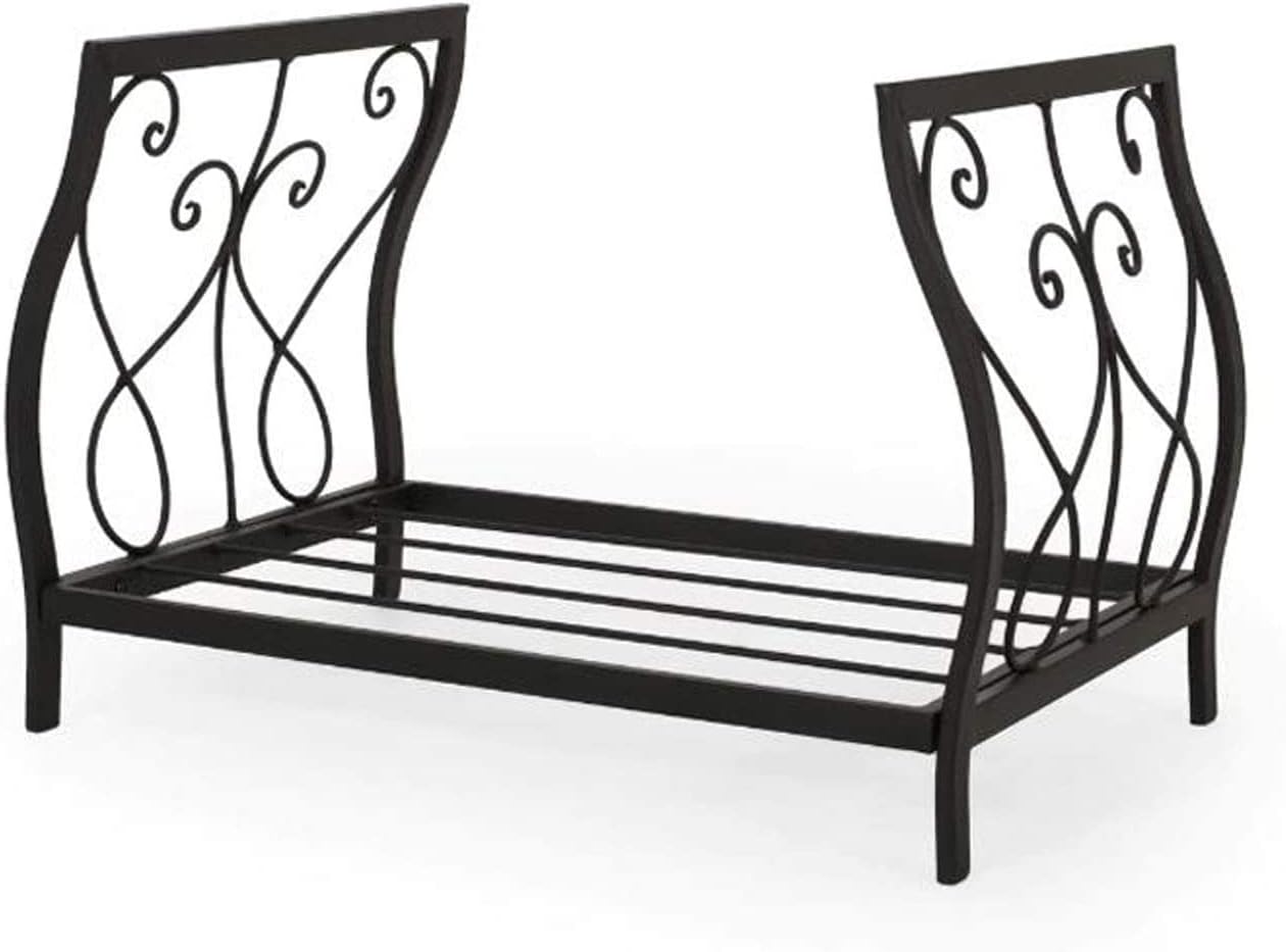 Outdoor Fireplace Firewood Rack Log Store Fire Wood Rack Outdoor Firewood Rack Log Store Steel Firewood Racks Heavy Duty Holder Fireplace Tools(