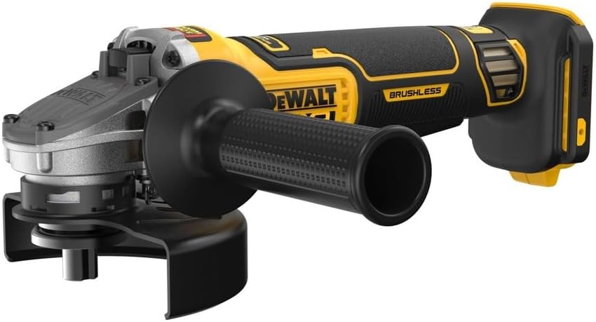 DEWALT 20V MAX* XR Brushless Cordless 4-1/2-5 in. Angle Grinder (Tool Only) (DCG410B)