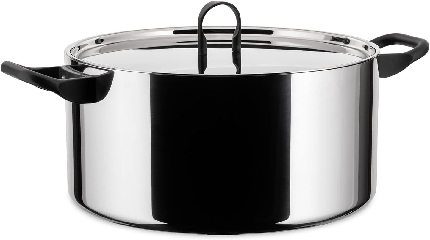 Alessi La Cintura Di Orione 24 cm Casserole in 18\/10 Stainless Steel