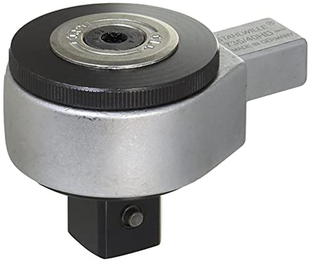 Stahlwille 58250065 Reversible Ratchet Insert Tool, 3\/4-Inch Square Drive, 60 Fine Teeth, Chrome Alloy Steel, Made in Germany