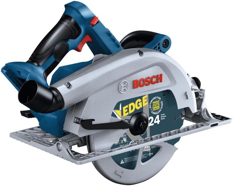 BOSCH GKS18V-25N 18V 7-1/4 In. BITURBO Brushless™ Circular Saw - High Performance Cordless Saw with 2-1/2 In. Cut Capacity and PROFACTOR™ System (Bare Tool)