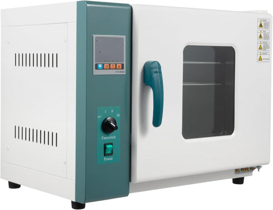 Electric Blast Drying Oven, 45L Laboratory Oven with PID Digital Temperature Controller, 110V 1000W Horizontal Airflow Drying.Oven for Lab, 572°F Max Temp, 2 Adjustable Stainless Steel Trays