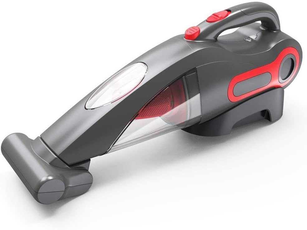 Car Vaccum Household Lightweight Handheld 120W Vacuum Cleaner with Motorized Brush Cleaning Appliance for Carpet Car Bed